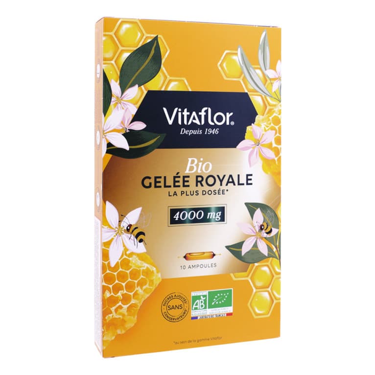 VITAFLOR APICULTE GEL ROY BIO 4000MG S BUV 10