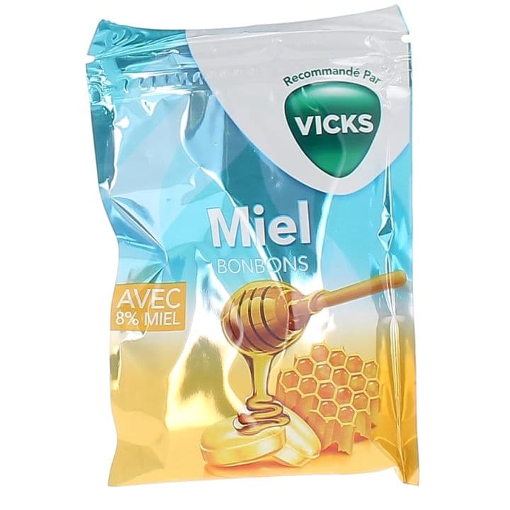 VICKS BONBON MIEL SACH/72G