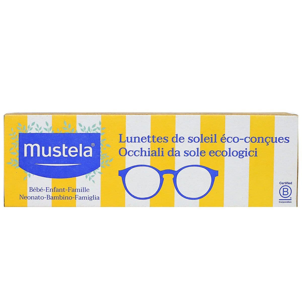 MUSTELA LUNETTE SOL AD BLEU
