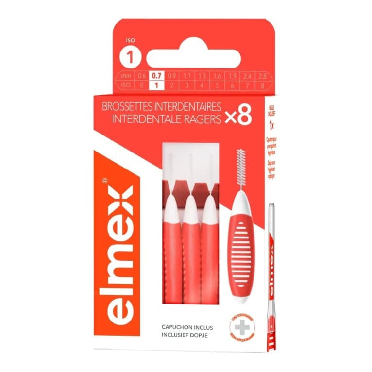Colgate Palmolive ELMEX BROSSETT INT-DENT 0,7MM B/8