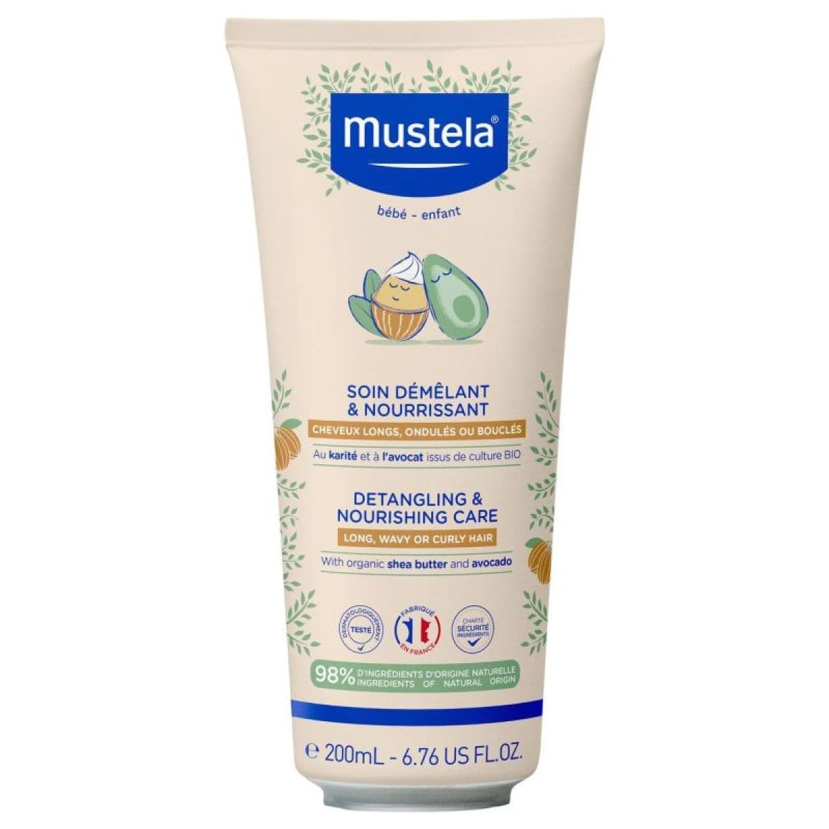 MUSTELA SOIN NOURRISSANT DEMELANT 200ML