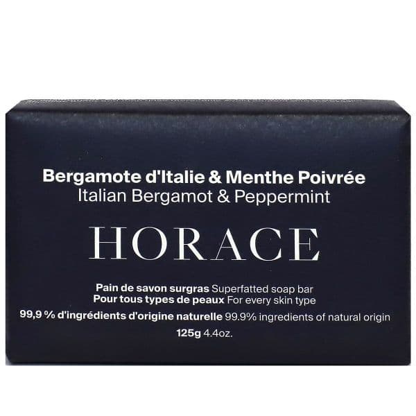 HORACE PAIN DE SAVON BERGAM MENTHE 125G
