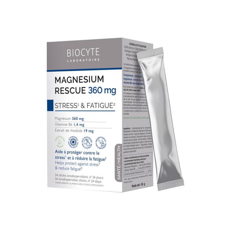 Biocyte BIOCYTE MG RESCUE 360MG PDR 14ST