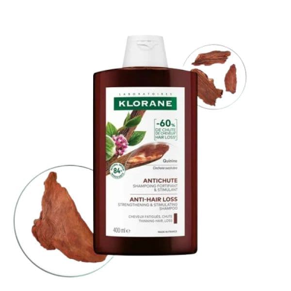 KLORANE CAPILL SHAMP FORCE QUIN EDELW 400ML