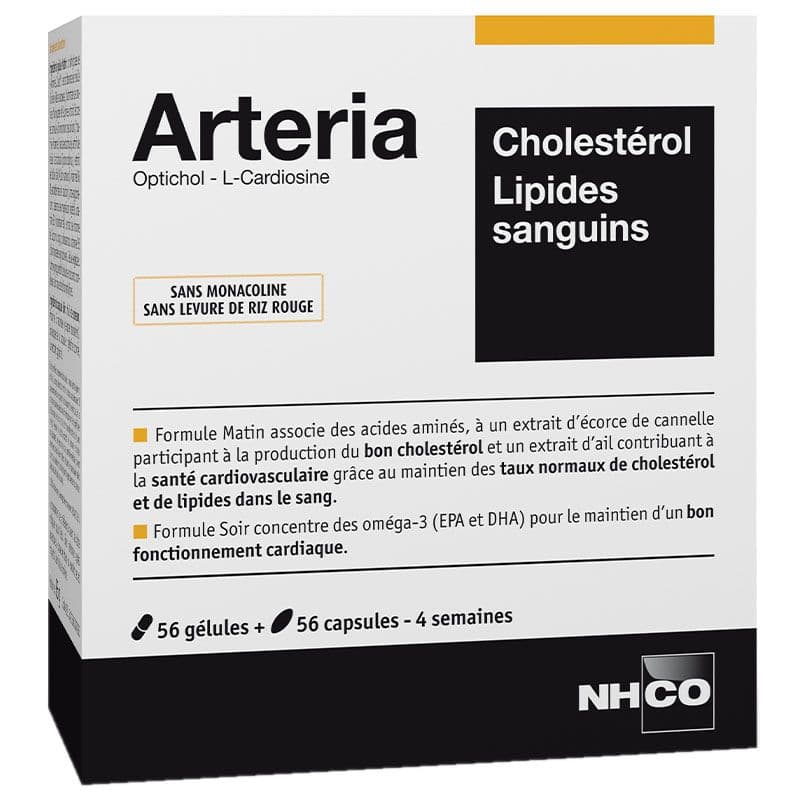NHCO* ARTERIA GEL CHOLEST LIPIDES B/2X56