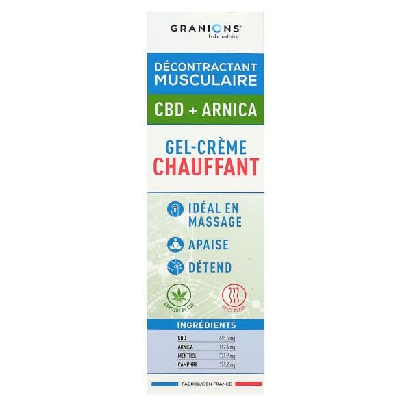 GRANIONS DECONTRACT MUSCUL GEL CR CHAUFF 75ML