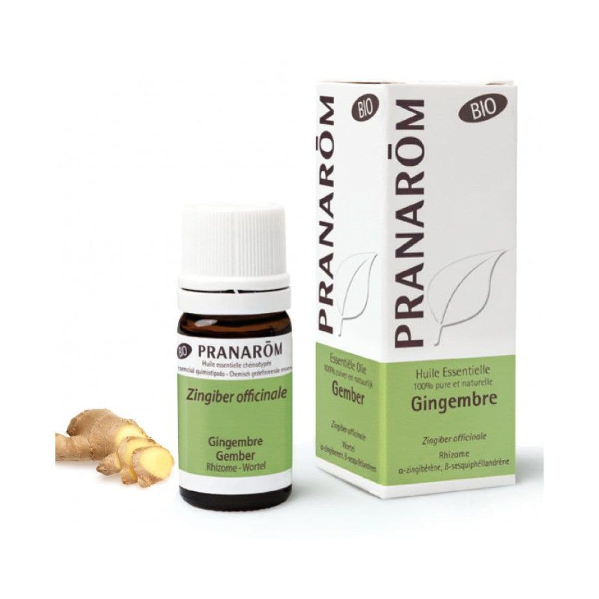 Pranarôm PRANAROM HLE ESS BIO GINGEMBRE FL/5ML