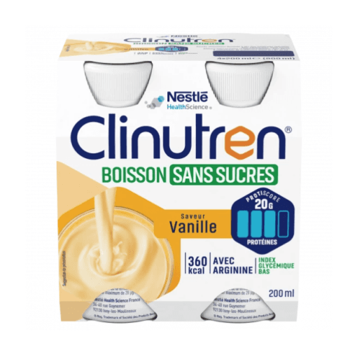 CLINUTREN BOISSON SS SUC NUTRIM VANIL 4/200ML
