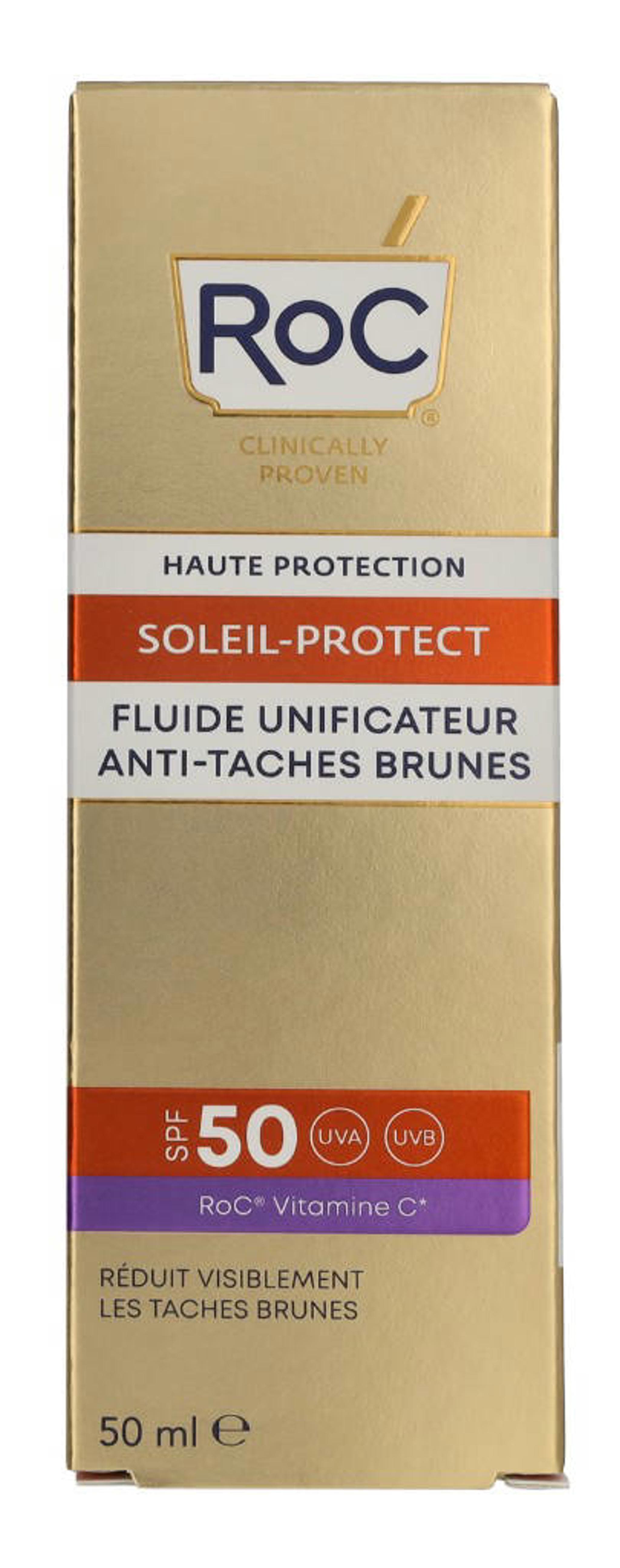 Roc Skincare ROC SOLEIL-PROT VIS SPF50+ FLDE TACHES T/50ML