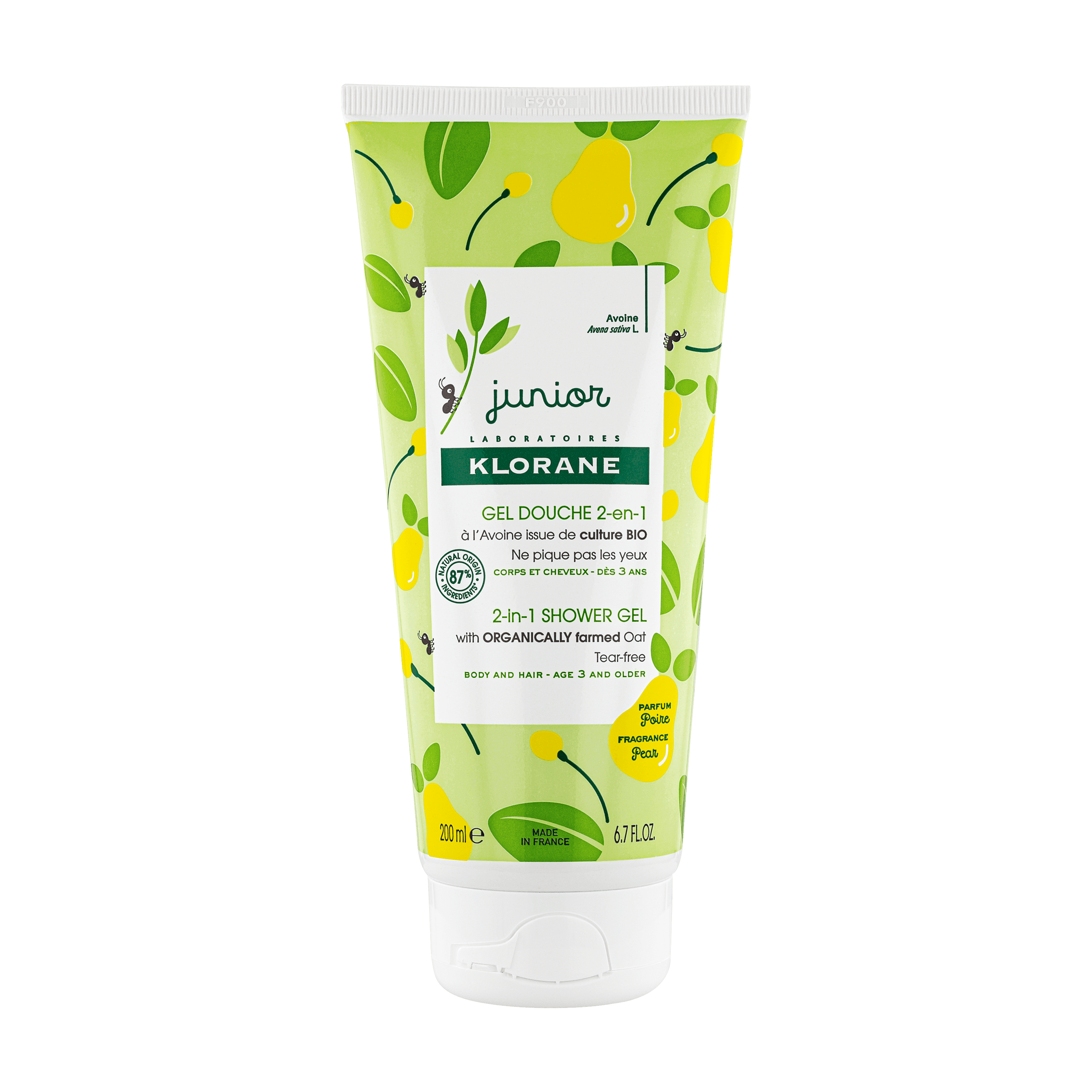 Klorane KLORANE JUNIOR GEL DCHE POIRE T/200ML
