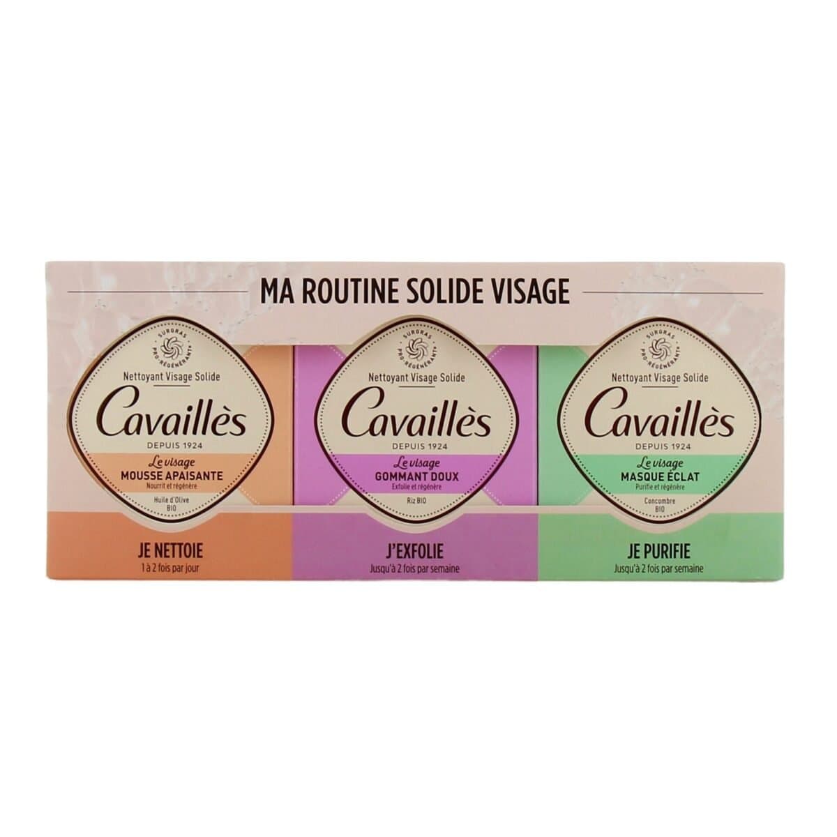 R/CAVAILLES ROUTINE SOLIDE VISAGE TRIO