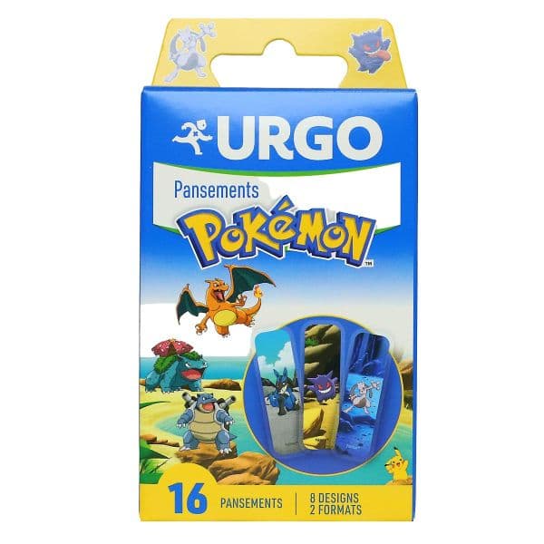 URGO PANS ENF POKEMON B/16