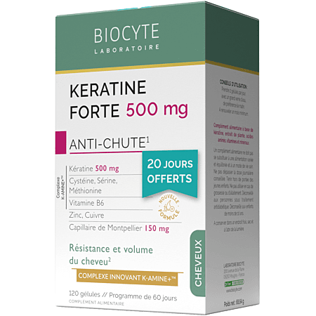 KERATINE FORTE 500 GEL B/120