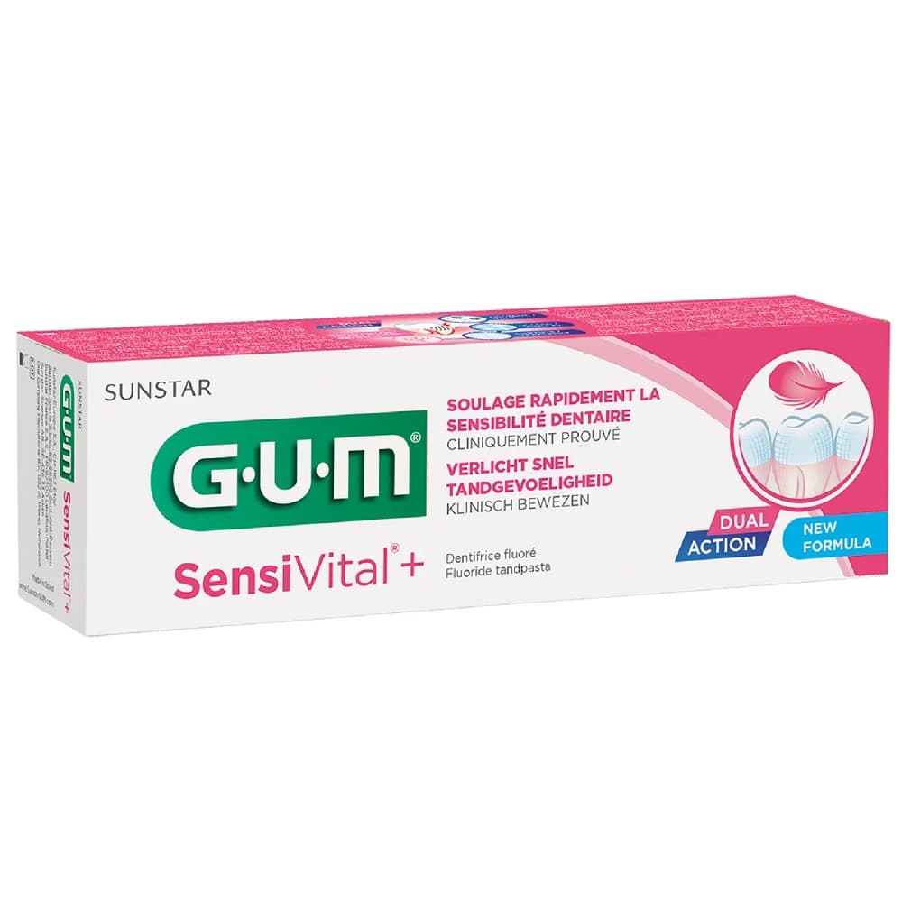 Sunstar GUM SENSIVITAL + DENTIF T/75ML