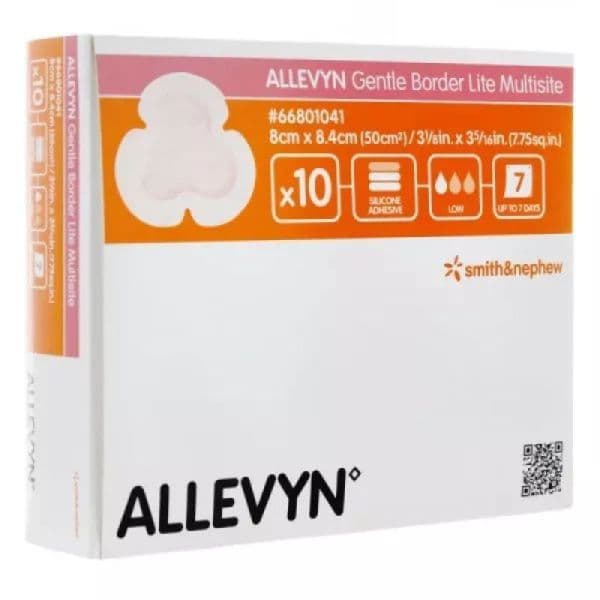 Smith & Nephew ALLEVYN GEN B L M PANS HYDROCEL 8X8,4CM B/10