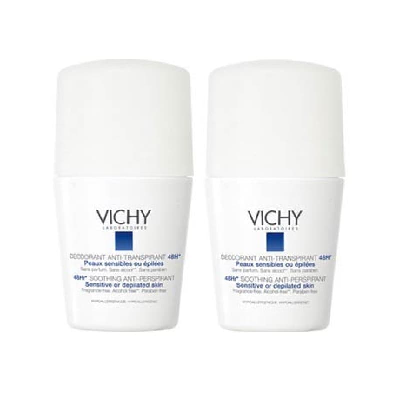 Vichy VICHY DEOD PSENS 48H 2BILLES/50ML