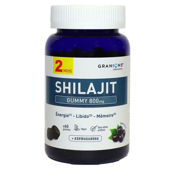 GRANIONS GUMMIES SHILAJIT 800MG GOM PILUL/60