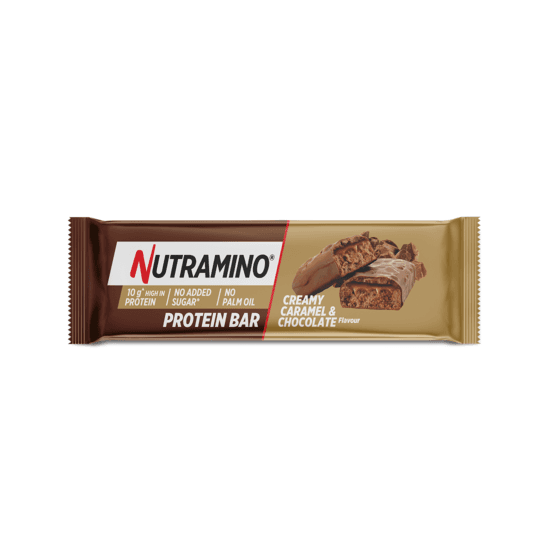 NUTRAMINO PROTEIN BAR 55G CREAMY CARAMEL