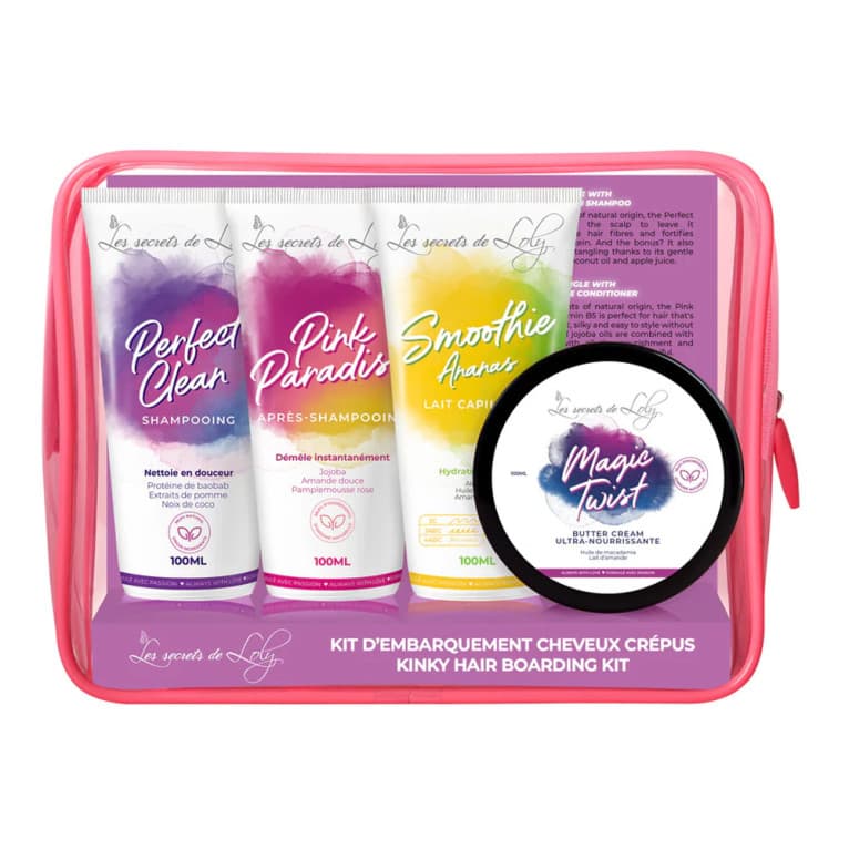LES SECRETS DE LOLLY TROUSSE CHEVEUX CRÉPUS