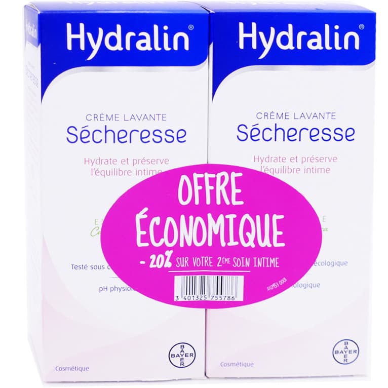 Bayer Consumer Health HYDRALIN SECHERESSE CR LAV SPEC SECH 2/200ML