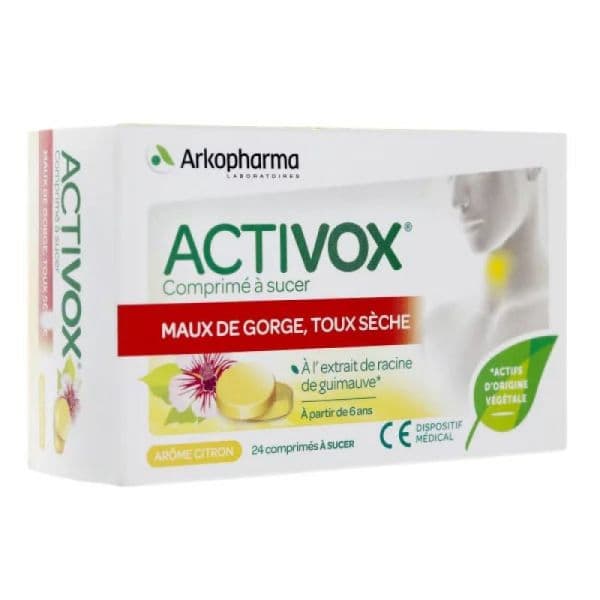 Arkopharma ACTIVOX CPR SUC B/24 TOUX SECHE