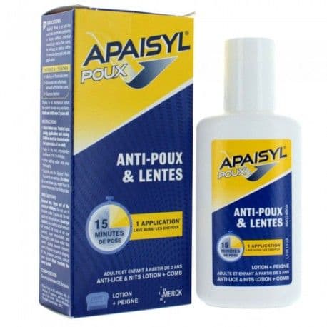 APAISYL XPRESS POUX LENTE 100ML+PEIGN