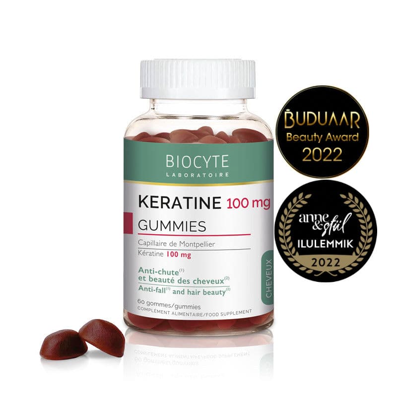 BIOCYTE KERATINE GUMMIES GOM P/60