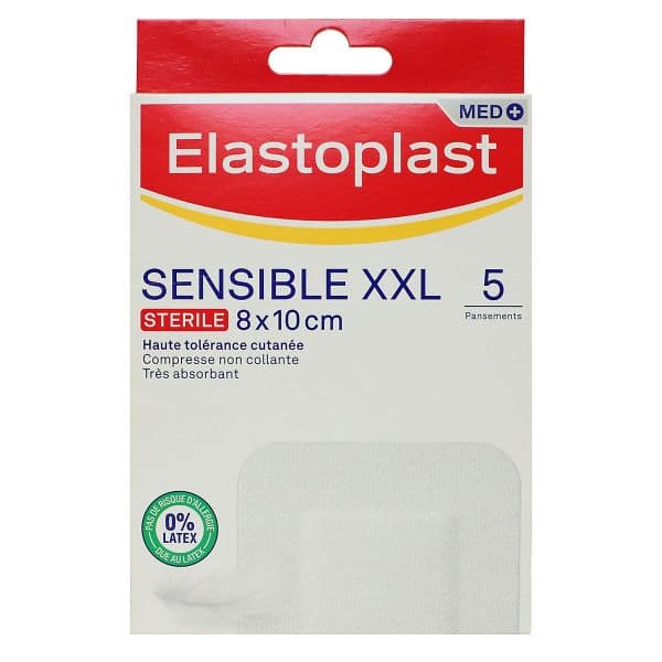 ELASTO MED SENS XXL PANS 10X8CM B/5