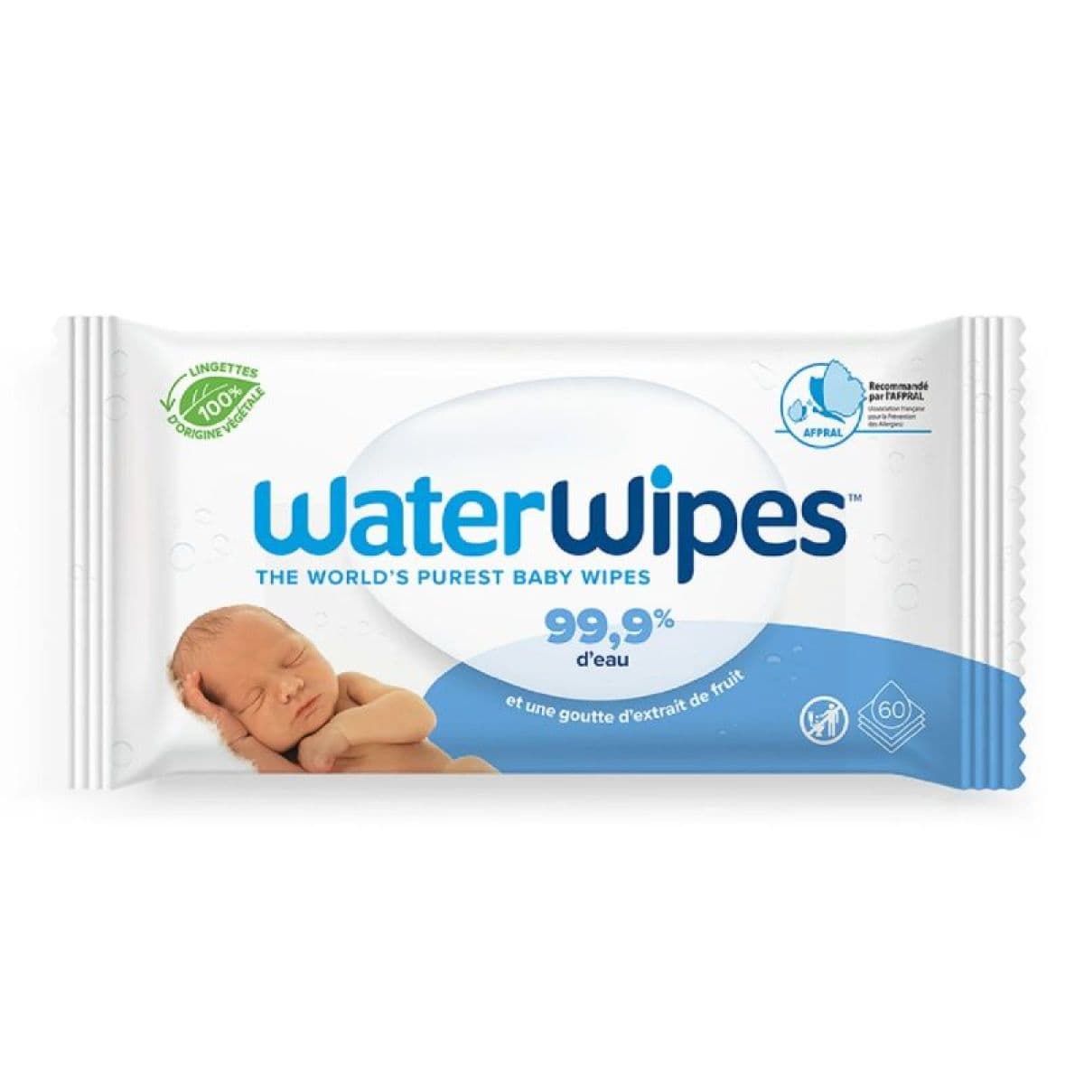 WATERWIPES LING BIO BB PAQ/60