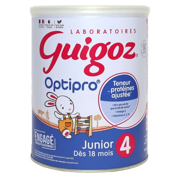 Guigoz GUIGOZ OPTIPRO 4 JUNIOR LAIT PDR B/900G