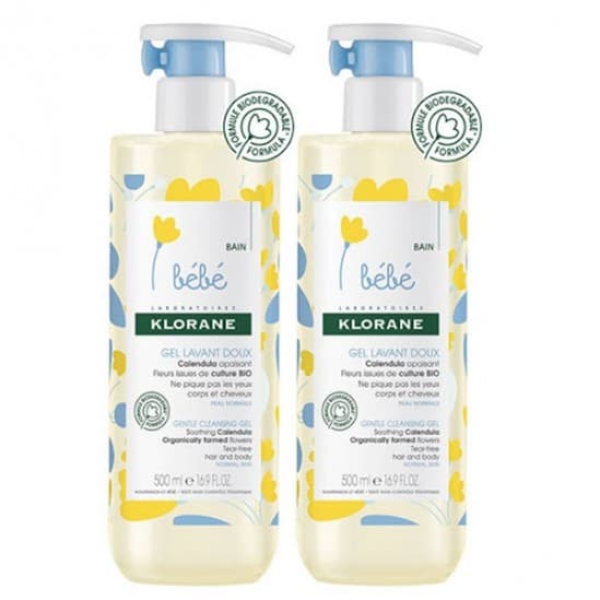 KLORANE BB GEL LAV DX CORPS CHEV 2FL/500ML