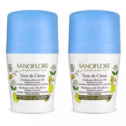 SANOFLORE DEOD VENT CITRUS 2ROLL-ON/50ML