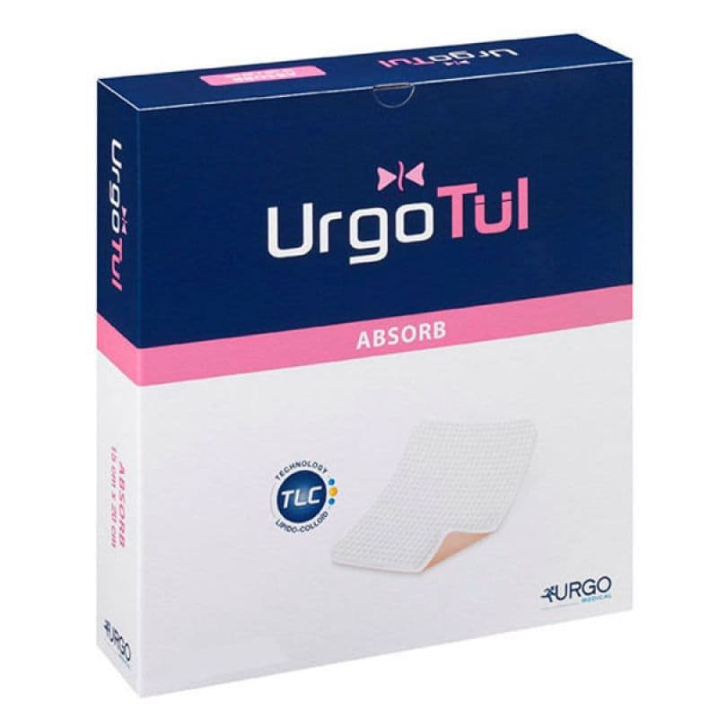 URGOTUL ABSORB PANS HYDROCEL 15X20CM B/10