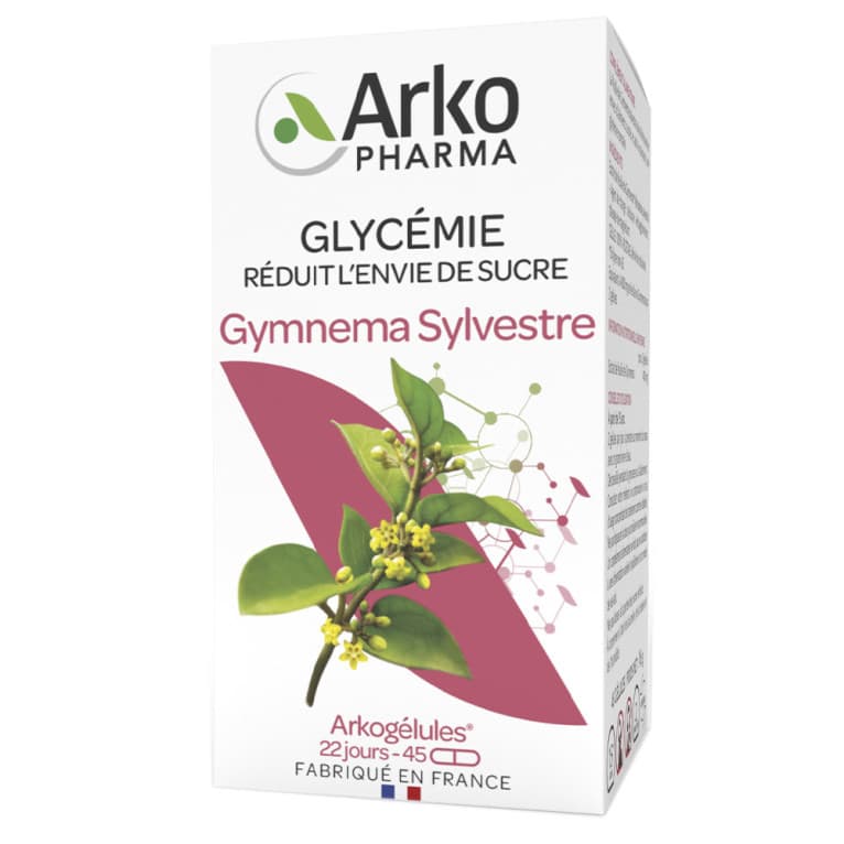 Arkopharma ARKOGELULES GYMNEMA SYLVESTRE GEL FL/45