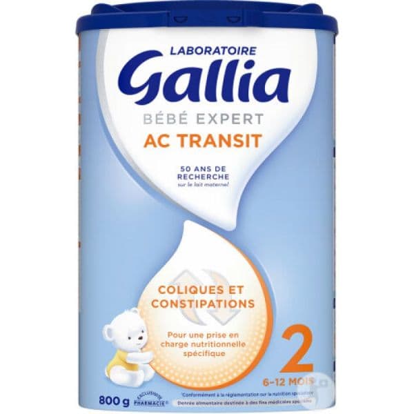 Blédina GALLIA BB EXP AC TRANSIT 2 LAIT PDR B/800G