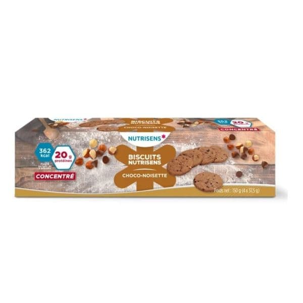 NUTRISENS BISCUIT CHOCO NOISETTE 4SACH/5