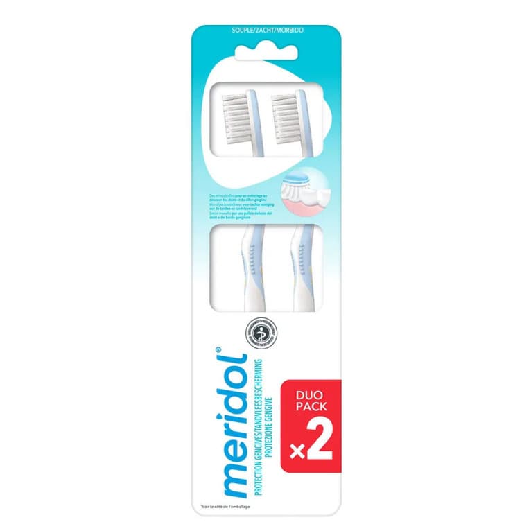 Colgate Palmolive MERIDOL BRD SOUPLE GENC FRAGILES PACK/2
