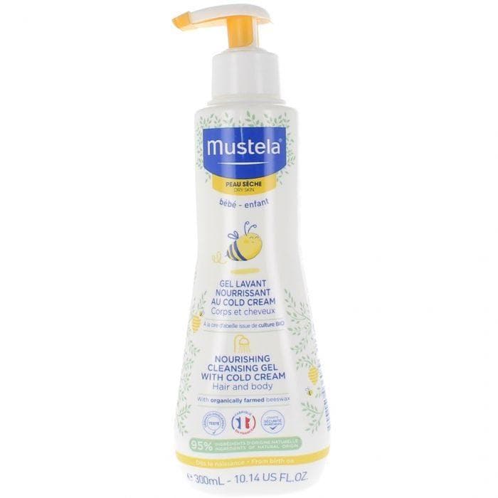 MUSTELA BB ENF GEL LAV CIRE ABEILLE BIO 300ML