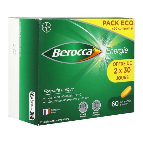BEROCCA ENERGIE CPR PELL B/60