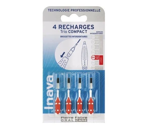 INAVA TRIO COMPAC BROSSET RECHAR RGE B/6