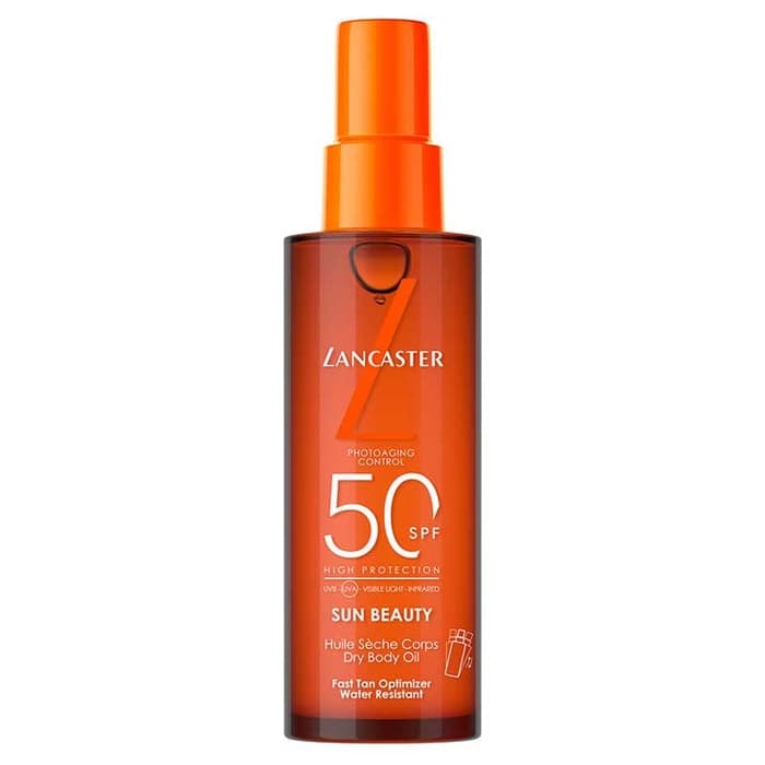 LANCASTER SUN BEAUTY TAN HUILE SECHE 50 CORPS 150M