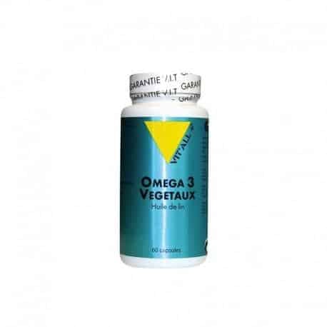 VIT'ALL+ OMEGA 3 VEGETAUX (HUILE DE LIN) 1000MG