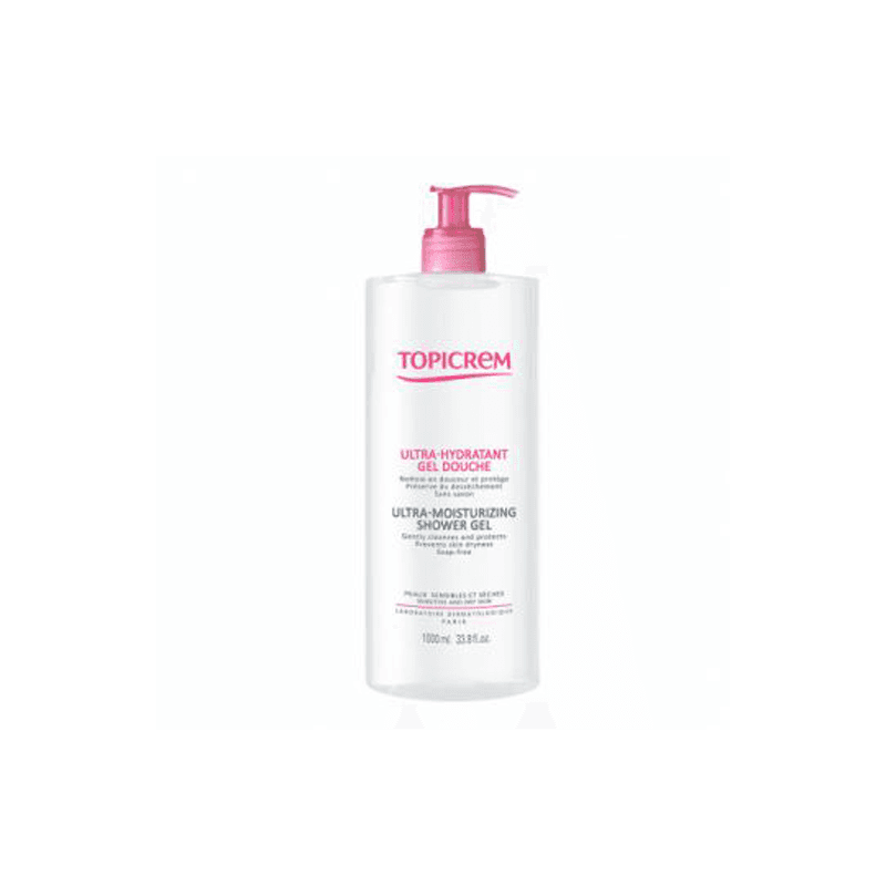 TOPICREM ULTRA-HYDRAT CORP GEL DCHE FL PPE/1L