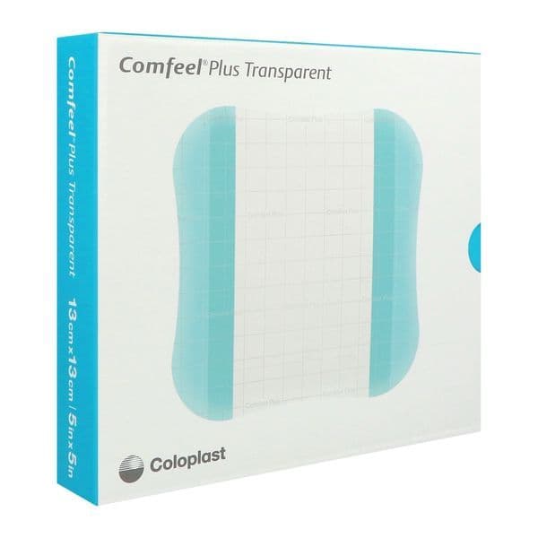 COMFEEL PLUS TRANSP PLAQUE 13X13CM B/10