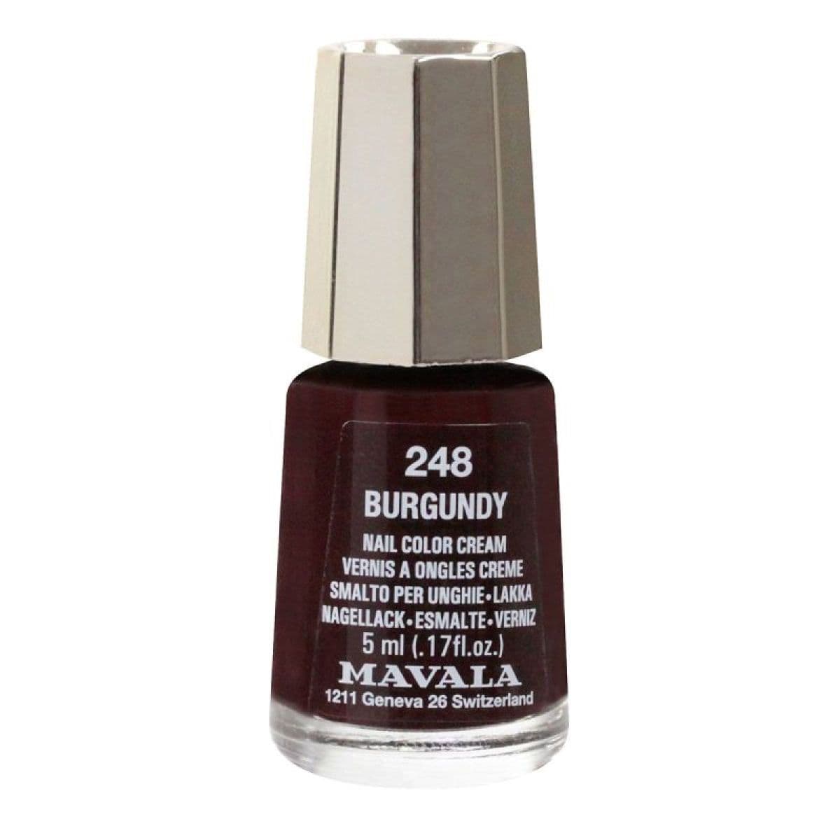 Mavala MAVALA V ONG BURGUNDY MINI FL/5ML