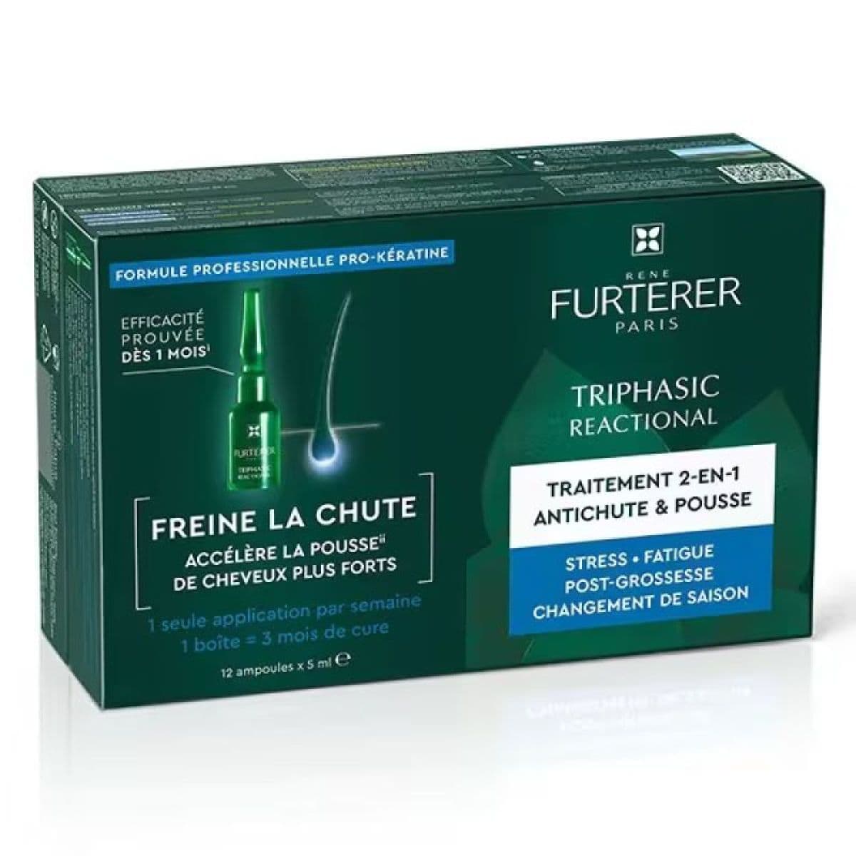 FURTERER TRIPHASIC REACTION SERUM 12A/5ML+SH