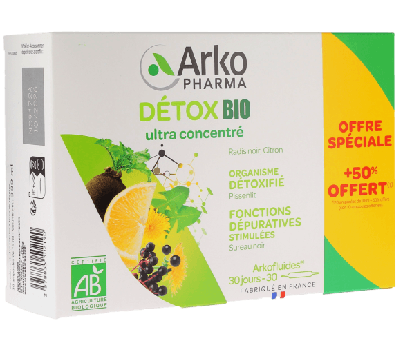 Arkopharma ARKOFLUIDE DETOX 20+10 AMP