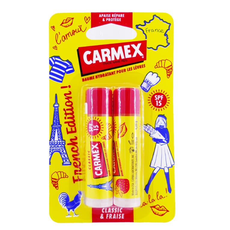 CARMEX SPF15 BME ORIG/FRAISE LEVRES STICK/2