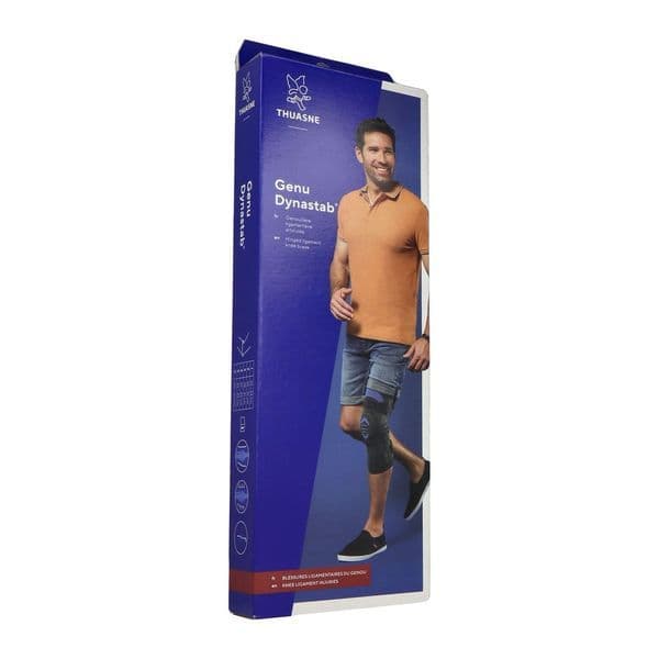 Thuasne GENU DYNASTAB V2 GENOUILL ARTIC REGL GRIS T5
