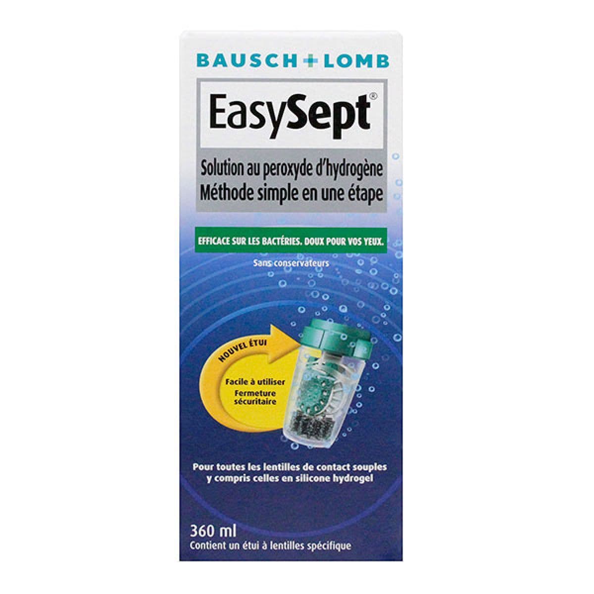Chauvin Bausch & Lomb EASYSEPT S LENT SOUPLE FL/360ML